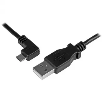 StarTech.com Micro-USB kabel za polnjenje in sinhronizacijo M/M - levo kotni Micro-USB - 24 AWG - 0,5 m