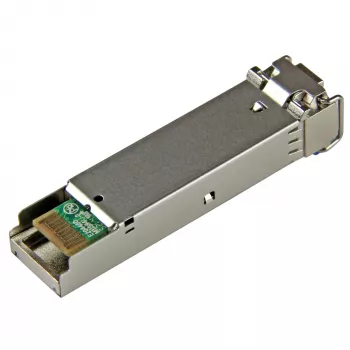 StarTech.com modul oddajnika-sprejemnika SFP, skladen z MSA – 1000BASE-LX~neodkodiran modul SFP MSA – 1000BASE-LX – 1GbE enomodno optično vlakno (SMF) optični oddajnik-sprejemnik – 1GE Gigabit Ethernet SFP – LC 10km – 1310nm – DDM