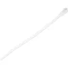 StarTech.com 6-palčne (15 cm) vezice z luknjo za pritrditev – 1/8-palčne (3 mm) široke, premer snopa 1-1/2 palca (40 mm), natezna trdnost 40 lb (18 kg), samozapiralne najlonske vezice 66 z luknjo za vijak, UL-uvrščene, 100 kosov