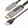 StarTech.com 15,2 m USB-C na HDMI 2.0 aktivni optični kabel (AOC), 4K 60Hz, certificiran CL3, enosmerni adapter kabel USB Type-C na HDMI