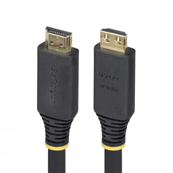StarTech.com 10,6 m aktivni hitri kabel HDMI z oprijemljivimi vtiči, 4K 60 Hz/1440p 144 Hz, HDR10/HDCP 2.2/ARC, 18 Gbit/s, kabel UHD HDMI 2.0 za TV/monitor/zaslon, ovoj TPE