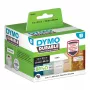 DYMO Original LabelWriter vzdržljive etikete | 25mm x 89mm | bel polipropilen | 2 zvitka po 350 (700 samolepilnih etiket) | visoke zmogljivosti | za tiskalnike etiket LabelWriter