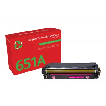Everyday™ magenta obnovljeni toner Xerox, združljiv s HP 651A 650A 307A (CE343A/CE273A/CE743A), standardna kapaciteta