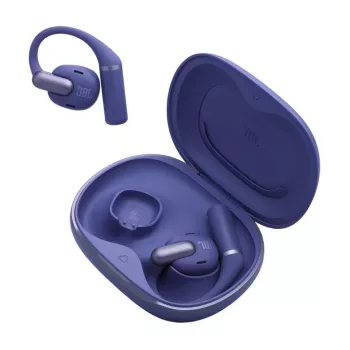 JBL Sense Pro TWS slušalke z ušesnim lokom, Bluetooth, USB-C polnilna postaja, 20–40000 Hz, modre, 95,2 g