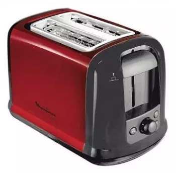 Opekač Moulinex LT261D 2 rezini 850 W črno-rdeč