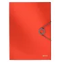 Leitz 3-krilna mapa Solid PP A4, mapa s krilom, A4, polipropilen (PP), rdeča, 150 listov, 80 g/m²