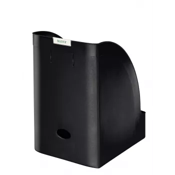 Leitz Plus Jumbo zbiralnik revij, črn, plastika, A4, 20,5 cm, 213 mm, 321 mm