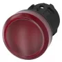 Siemens 3SU1001-6AA20-0AA0 alarmna luč rdeča