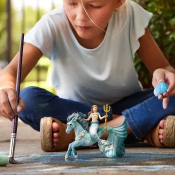 Schleich BAYALA morska deklica Eyela na podmorskem konju