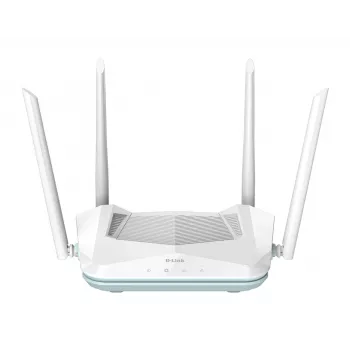 D-Link EAGLE PRO AI AX1500 pametni usmerjevalnik brezžični usmerjevalnik Gigabit Ethernet dvopasovni (2,4 GHz / 5 GHz) bel