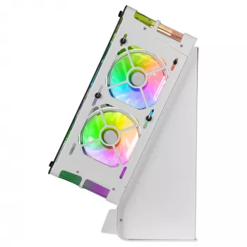 Mars Gaming MCB belo ohišje za igralni PC ATX XL Custom Premium Edition modularna dvokomorna struktura