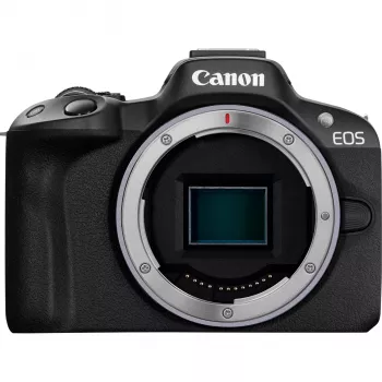 Canon EOS R50 komplet sistem kamere z objektivi RF-S 18-45mm in RF 75-300mm