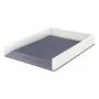 Leitz predal za pisma WOW Dual Colour, plastika, kovinski, bel, A4, 267 mm, 336 mm, 49 mm