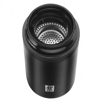 Izolacijska steklenica ZWILLING THERMO 0,42 L, nerjavno jeklo, črna, 7 h toplo / 10 h hladno
