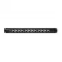 Patch panel QOLTEC 54478 12 vrat PoE črn