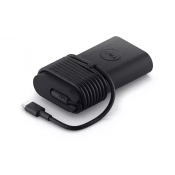 Napajalnik Dell TH5RJ 100W za prenosnike, vhod 100–240V, 1 m kabla, 0,33 kg, črn