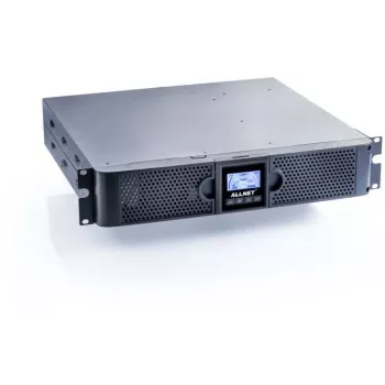 ALLNET brezprekinitveno napajanje (UPS) 1000VA line-interactive USB/RS232 LCD zaslon 19/Tower - (offline) UPS - 31 min