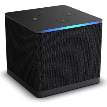 Amazon Fire TV Cube. Barva izdelka: črna, podprti video formati: H.264, H.265, VP9, podprti slikovni formati: BMP, GIF, JPEG, PNG. Takt procesorja