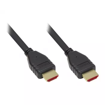 Ultra-high-speed kabel HDMI 2.1, 8K UHD-2 / 4K UHD, pozlačeni kontakti, CU, črn, 3 m, Good Conn (4521-030)