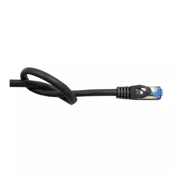 Alcasa 8060-SF100S mrežni kabel 10 m Cat6a S/FTP (S-STP) črn (8060-SF100S)