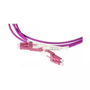 Optični kabel Alcasa LW-U820LC4 20 m 2x LC OM4 vijoličen (LW-U820LC4)