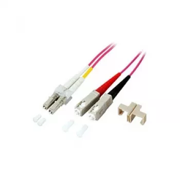 EFB-Elektronik dupleksni jumper LC-SC 50/125µ, OM4, LSZH, vijolična Erika, 2,0 mm, 2 m proizvajalec: EFB Elektronik (O0323.2)