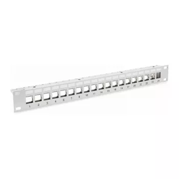 EFB-Elektronik razdelilna plošča patch panel 48,30cm (19) 1HE, 24-Port, siv, brez keystone proizvajalec: EFB Elektronik (EC020100001)