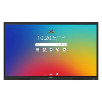 ViewBoard serija 41, zaslon na dotik 75 inch, UHD, Android 16 EDLA, IR 450 nitov, 2x20W + sub 15W + 8 mikrofonskih elementov, 3 x USB-C, 8/128GB, 8-jedrni C