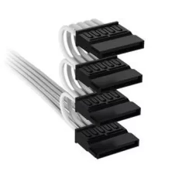 Corsair Premium Sleeved 4x SATA napajalni kabel, za napajalnik Type-5 - bel
