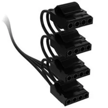 Corsair Premium-Sleeved 4x 4-Pin-Molex-kabel, za napajalnik tipa 5 – črn