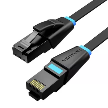 Ploski mrežni kabel UTP CAT6 Vention IBJBI RJ45 Ethernet 1000Mbit/s 3m črn