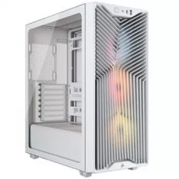 Corsair 3200D RS ARGB ohišje PC, Midi-Tower, ATX, kaljeno steklo - bela