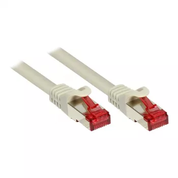 Good Connections RNS patch kabel Cat.6 S/FTP PiMF PVC 250 MHz CU 1,0 m siva