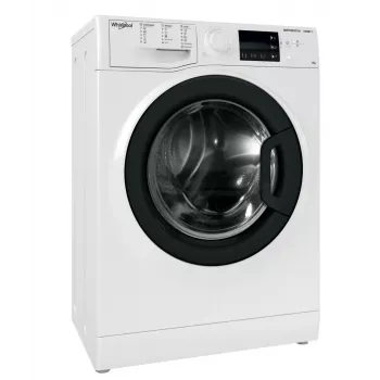 Whirlpool pralni stroj | WRSB 7259 WB EU | razred energijske učinkovitosti B | polnilni spredaj | kapaciteta pranja 7 kg | 1200 vrt/min | globina 43,5 cm | širina 59,5 cm | zaslon | LED | funkcija pare
