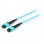 Equip Pro - patch kabel - MTP multimode (W) - MTP multimode (W) - 15,0 m - optično vlakno - 50/125 mikrometrov - OM4 - akvamarin (25555707)