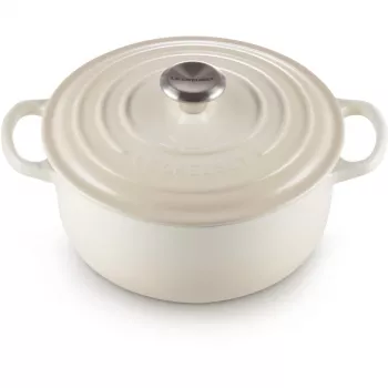 Le Creuset Signature pekač okrogel 22 cm Meringue creme (21177227164430)