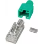 EFB Elektronik proizvajalec vtič RJ45 STP TM11 zelen 100 kosov 3 elementi Cat – komplet kablov/adapterski komplet – omrežje