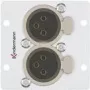 Vtični modul 2 x XLR Kindermann 7444000579