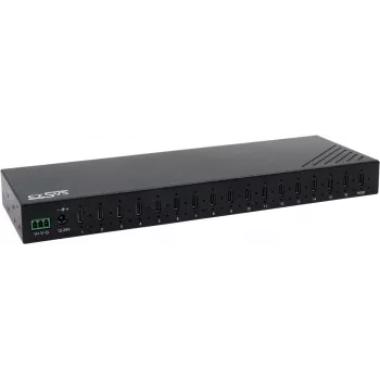 USB zvezdišče Exsys EX-12276HMS — 16-portno USB 3.2 Gen 2 zvezdišče s 16 USB-C priključki