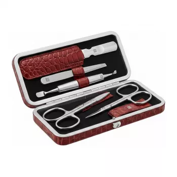 Komplet za manikuro in pedikuro ZWILLING 97653-003-0 – 5-delni, usnjeno etui