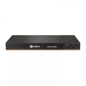 Vertiv Avocent AutoView AV3216 16-portno KVM stikalo, 2 lokalna uporabnika, 1 IP uporabnik