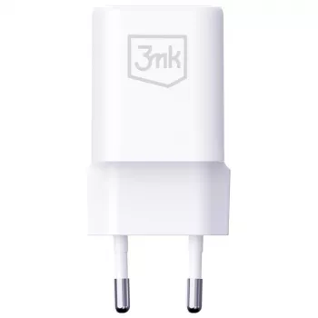 Stenski polnilnik 3MK Hyper Charger PD 33W GaN QC4+ bel – USB-C PD 33W, GaN, Quick Charge 4+