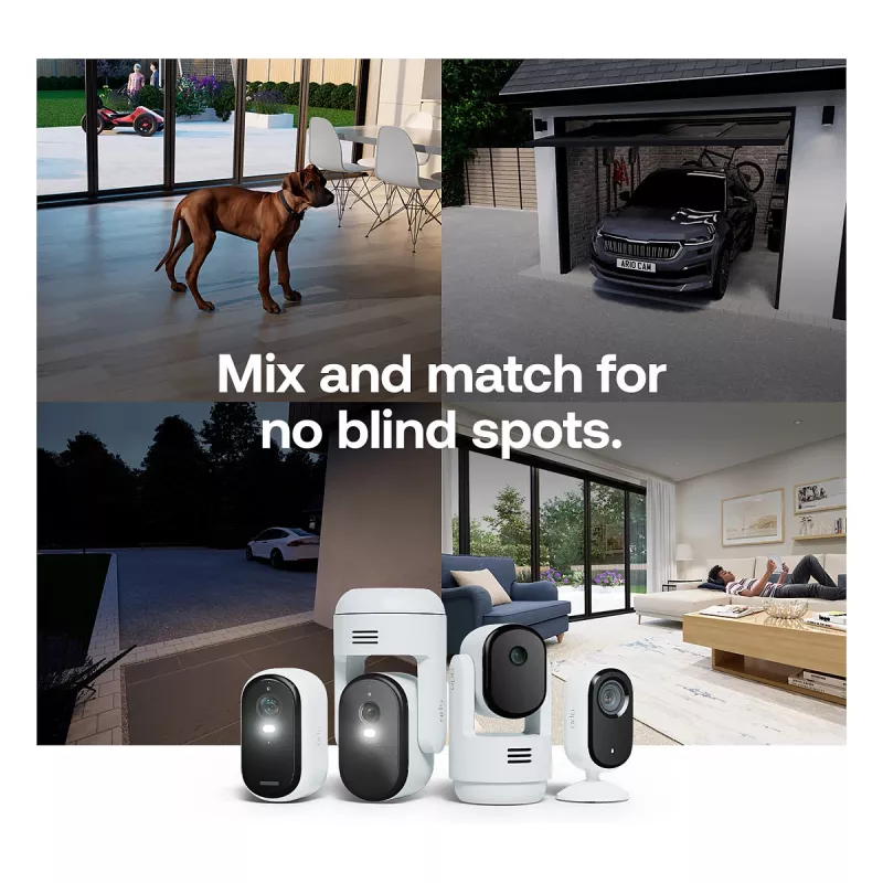 Varnostna kamera Arlo E3 HD, 2 kameri + 2 nosilca