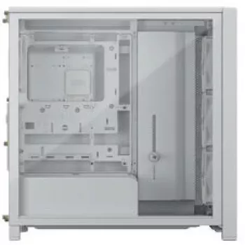 Ohišje za PC Mid-Tower CORSAIR FRAME 4000D RS Wood bel/hrast, Mid-Tower združljivo z ATX, kaljeno steklo