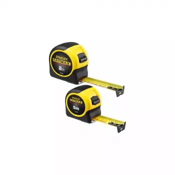 Merilni trak STANLEY FatMax Blade Armor 5 m / 8 m — kompakten merilni trak z ojačanim rezilom