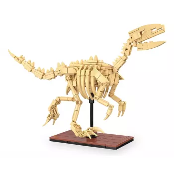Komplet za sestavljanje Jamara CaDA dinozavrov fosil Velociraptor — 256 delov, starost 8+, bež/rjav