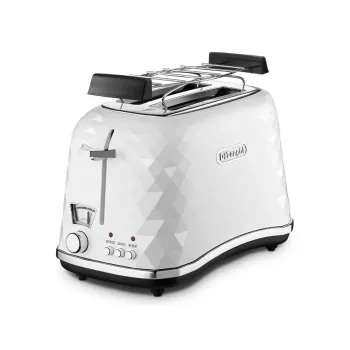De’Longhi CTJ 2103.W toaster 2 rež 900 W črn, bel