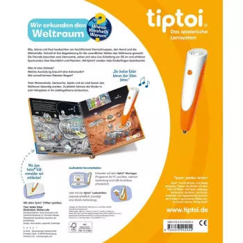 tiptoi Wieso? Weshalb? Warum? Wir entdecken den Weltraum, učna knjiga