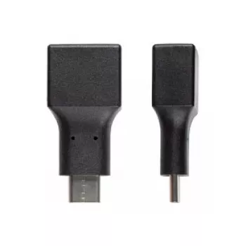 Kabelski adapter USB C na USB A Alcasa USB-AD201 črn
