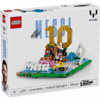 LEGO Editions Sports 43011 Lionel Messi — nogometni trenutki